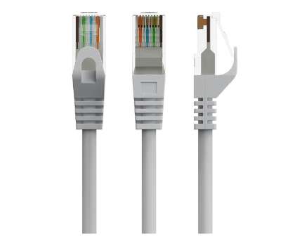 Kabel komputerowy Gembird Patch cord kat.6, UTP, 3m, szary